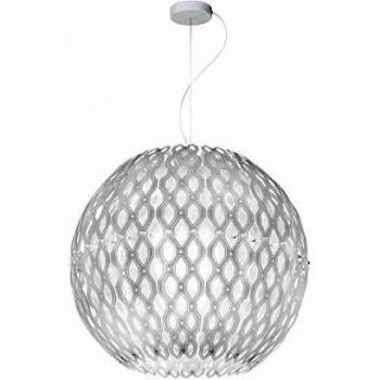 Lámpara colgante Slamp Charlotte Globe en blanco