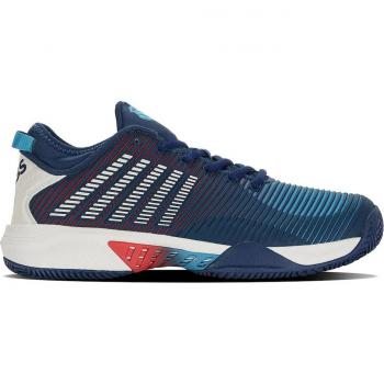 Zapatillas K-Swiss Hypercourt Supreme Tierra Batida Hombres Azul Oscuro