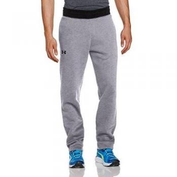 Under Armour Hose CC Storm Rival CP - Pantalones de fitness para hombre, color gris jaspeado, talla M
