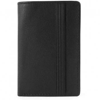 Acq Kensington Billetero de Piel Negro 10.5cm 0.1Kg