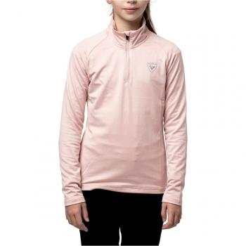 Forro polar de niños Rossignol Girl 1/2 Zip Warm Stretch