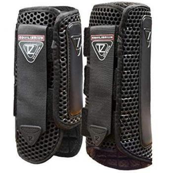 Equilibrium - Protectores deportivo Tri-Zone de impacto para cuartos traseros para caballos