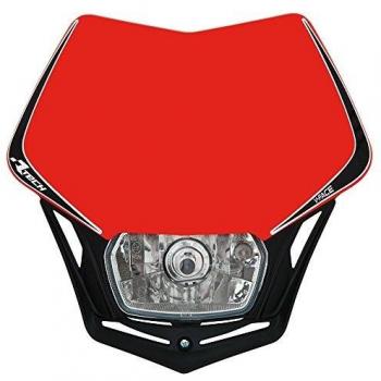 PORTAFARO Univ. V-Face Rojo HALOGENO