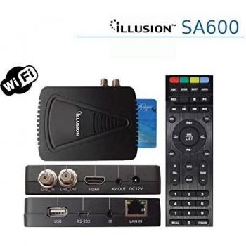 Illusion - Sa600 con conexión ethernet y WiFi, Alta definición