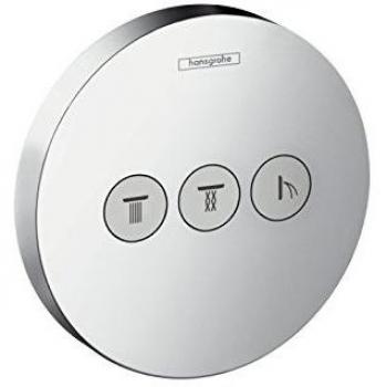 Hansgrohe 15745000 ShowerSelect S, válvula empotrada, cromo, 3 salidas
