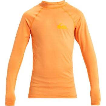 Camiseta Quiksilver Everyday manga larga naranja para niños - Talla 14