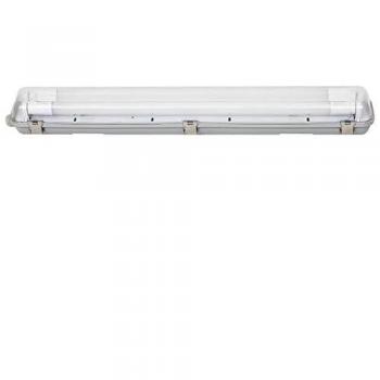 Kit de Réglette LED IP65 con 2 Tubos Neón LED 150cm T8 22W - Blanco Cálido 2300K - 3500K