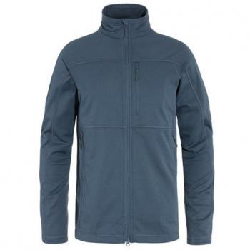 Fjällräven Abisko Lite Fleece Jacket for Men - Indigo Blue, Size XL