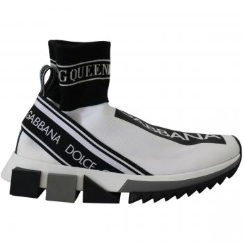 Dolce & Gabbana Women's Boot Sneakers, White, Size: EU36/US5.5 (UK3)