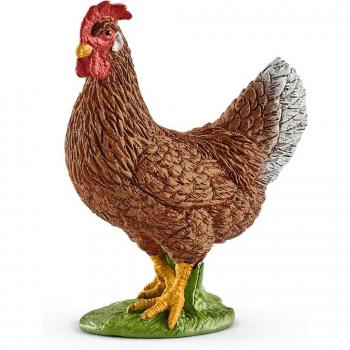Figura Schleich Gallina Educativa y Divertida