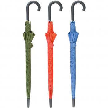 Paraguas automático 8 varillas ø61cm pongee puño mate uvp 50+clima