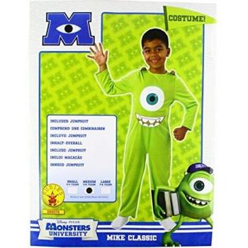 Monstruos University - Disfraz infantil de Mike para niño, Talla 5-7 años