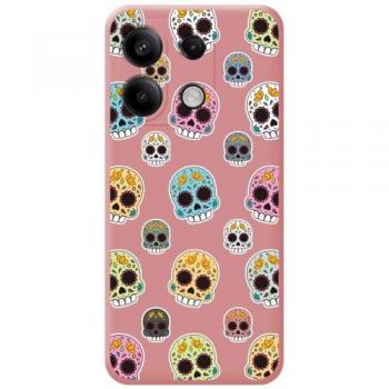 Funda Silicona Líquida Rosa Catrina para Xiaomi Redmi Note 13 Pro 5G