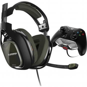 ASTRO Gaming A40 TR Wired Headset With Controller Mounted MixAmp M80 For Xbox One - Green/Black