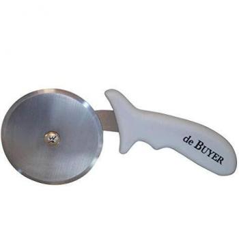 De Buyer 4970, 10N Acero inoxidable cortador de Pizza con mango de plástico