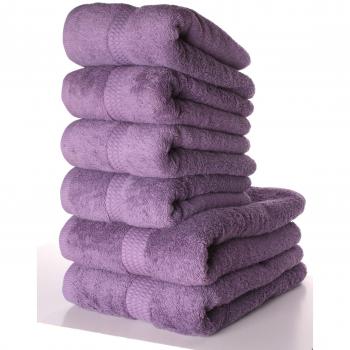 PimpamTex – Juego de Toallas Premium 700 Gramos de Secado Rápido para Baño, 100% Algodón, Pack Toallas de Baño + Toallas de Mano –