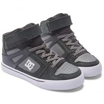 Zapatillas altas DC Shoes Pure High-Top EV para niños, de piel