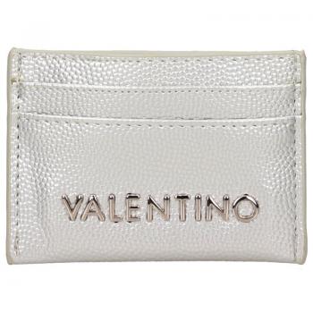 Tarjetero Divina de Valentino para Mujer en Color Plateado