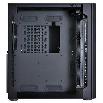 Lian Li PC-O8 WX Carcasa de Ordenador Midi-Tower Negro - Caja de Ordenador