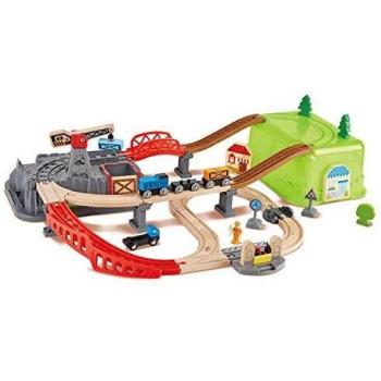 Hape E3764 Railway Bucket-Builder-Set, L: 50, W: 80, H: 14 cm