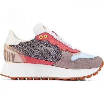 Zapatillas de Deporte Mujer DUUO Calma High | Estilo Retro Running | Doble Suela | Paleta Cromática Veraniega