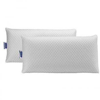 Almohada viscoelástica Viscogel con Gel Refrigerante - Pack de 2 Unidades 75 cm