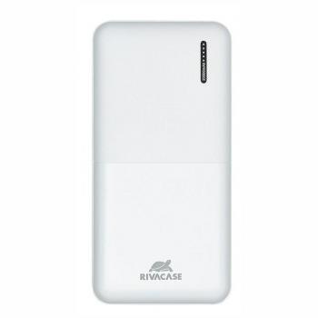 RIVACASE VA2572 Powerbank 20000mAh Tipo-C con Quick Charge/Power Delivery (QC/PD) 18W Blanco
