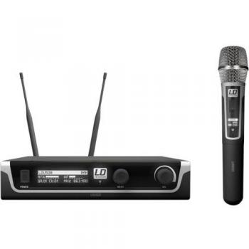 Sistema de micrófono inalámbrico LD Systems U508 HHC con micrófono de mano condensador