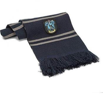 Cinereplicas - Harry Potter - Bufanda - Licencia Oficial - Casa Ravenclaw - 190 cm - Azul y Gris