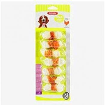Huesos Masticables de Pollo para Perros - Paquete de 7 Unidades (90g)