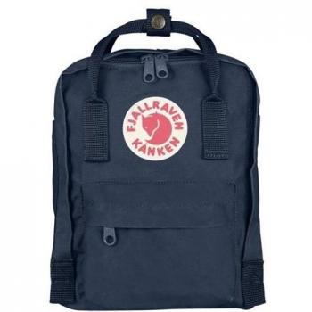 Fjallraven Kanken Mini Backpack, Navy, One Size, F23561-560-One Size