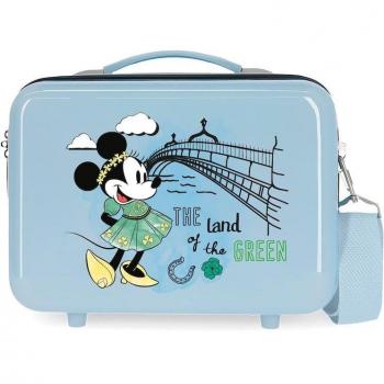 Disney Minnie Let's Travel Dublin Neceser ABS Adaptable Azul 9L