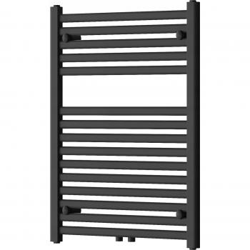 Radiador secatoallas eléctrico de 447W, 80x60x3cm, Negro