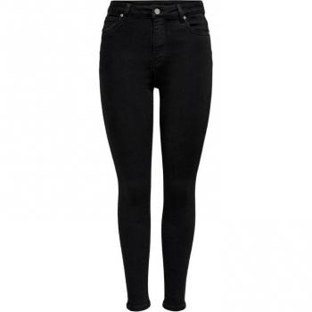 Only Mila High-Waisted Black Skinny Jeans for Women