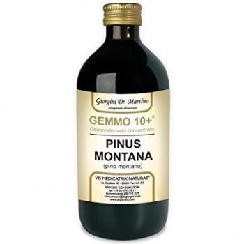 Gemmo 10+ Pino Montano Concentrado Líquido Sin Alcohol 500 ml - Dr. Giorgini