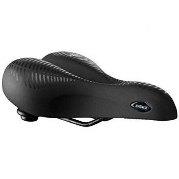 Selle Royal Avenue Men's Moderate Gel Bicycle Saddle with Elastomers