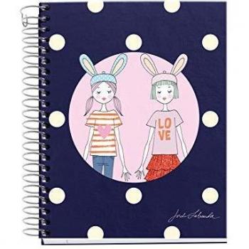 Jordi Labanda Cuaderno A6 cuadrícula 120 hojas Bunnity