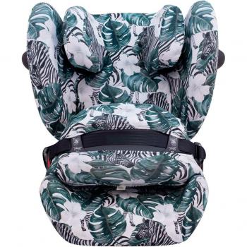 Funda para silla de coche Cybex Pallas G I-Size Jyoko Zebra, compatible con modelo Cybex Pallas G I-Size, diseño Jyoko Zebra