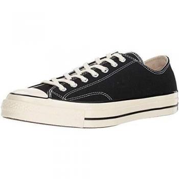 Converse Chuck Taylor 1970s Ox Sneakers in Black/Egret, Size UK 3.5