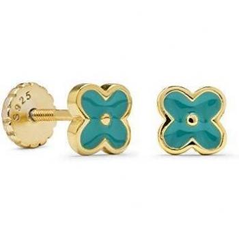 Kids And Baby Yeakai con baño de oro amarillo de 18 quilates - Luxenter