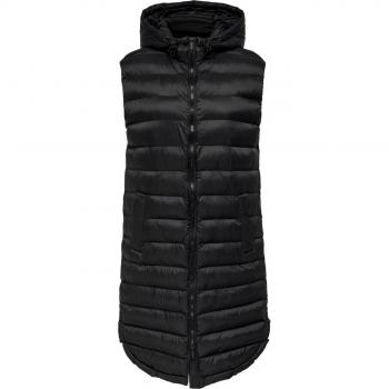 Chaleco Only Melody Negro Oversize Para Mujer
