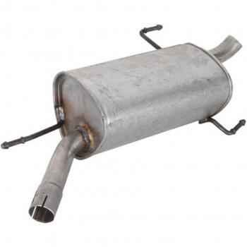Silenciador trasero 4MAX 0219-01-17532 y 4MAX 0219-01-17532P, diseño para reducir el ruido del escape, fabricado en acero inoxidable de alta calidad, compatible con múltiples
