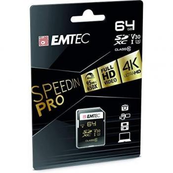 Emtec SDXC 64GB Clase 10 UHS-I U3