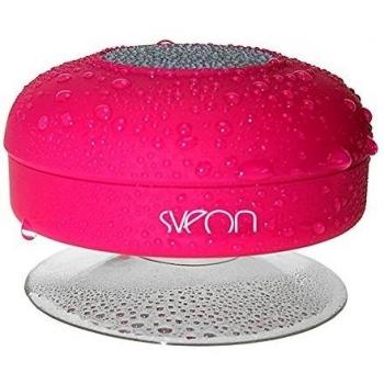 Sveon SON30_01 - Altavoz (USB, 6 W RMS, con bajos potentes) color fucsia
