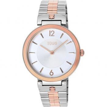 Reloj Tous S-Band 200351071 acero mujer rosado