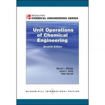 Libro Unit Operations of Chemical Engineering de McCabe, McGraw Hill Education (UK), edición internacional, 2005