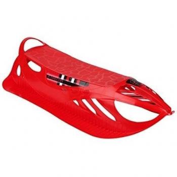 Plastkon Schlitten Firecom - Trineo de nieve, color rojo, talla One Size