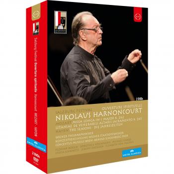 Salzburg Festival Spiritual Overture DVD by Nikolaus Harnoncourt