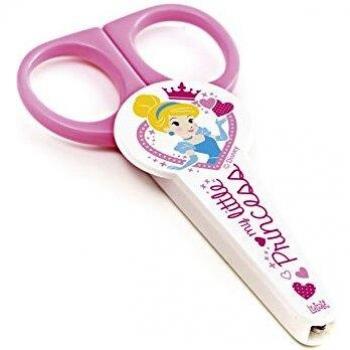 Lulabi Disney Princesa - Tijeras para Uñas de bebé, Color Rosa