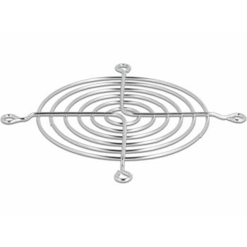Rejilla metálica Delock 92 x 92 mm plateada para ventilador de PC, accesorio de refrigeración avanzada